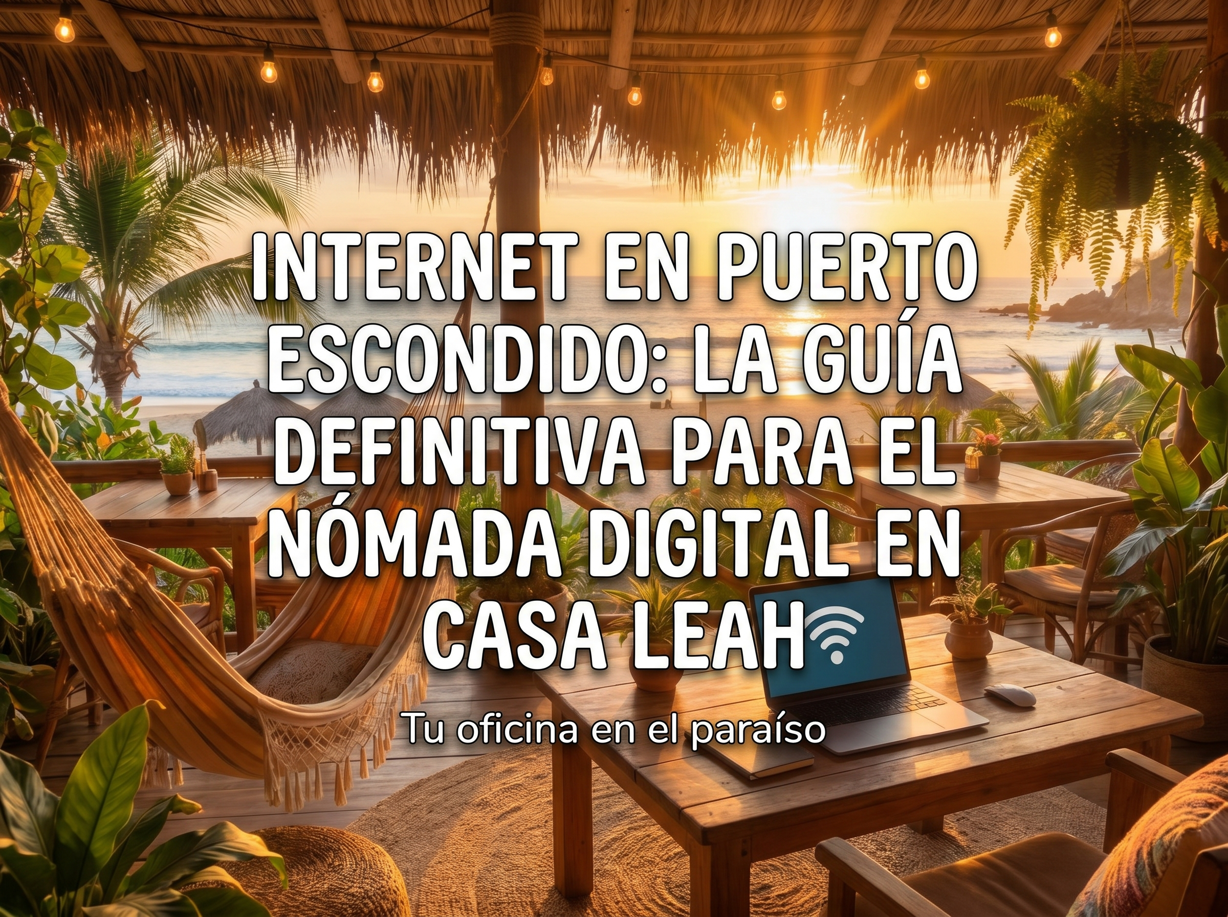 Internet en Puerto Escondido: La Guía Definitiva para el Nómada Digital en Casa Leah