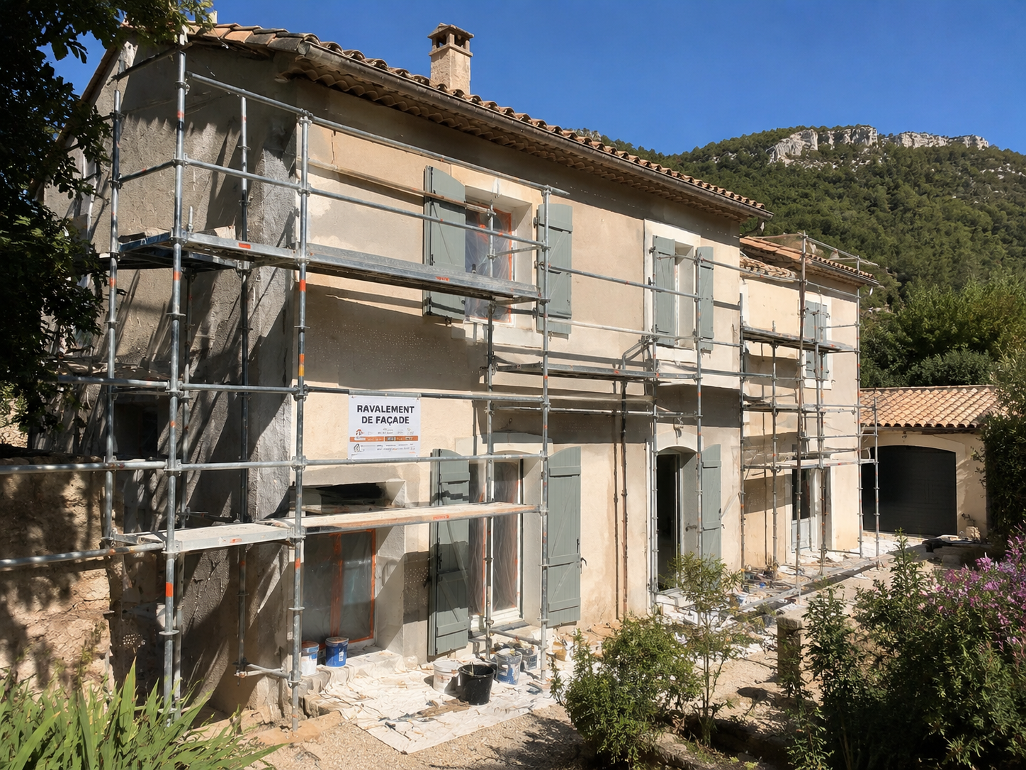 Ravalement façade Provence