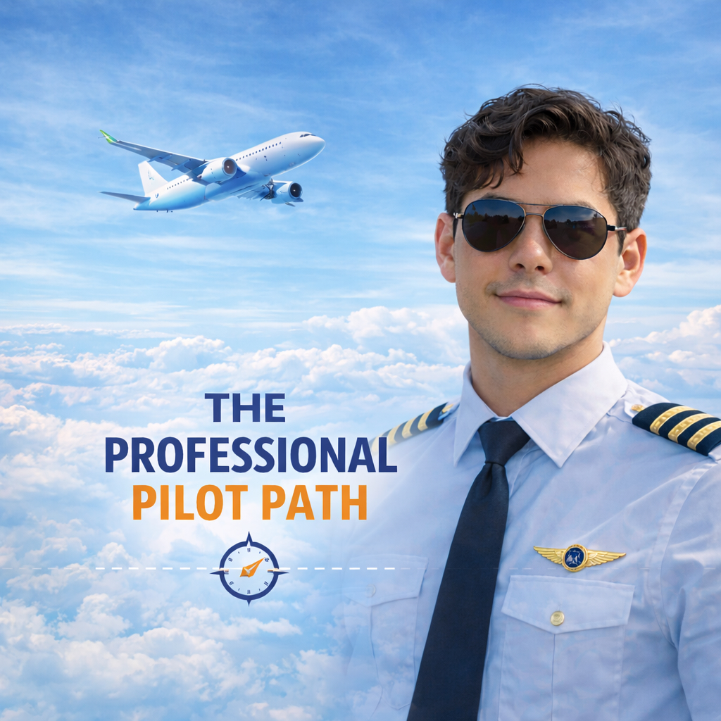 Professional Pilot Path | How to Become a Professional Pilot
