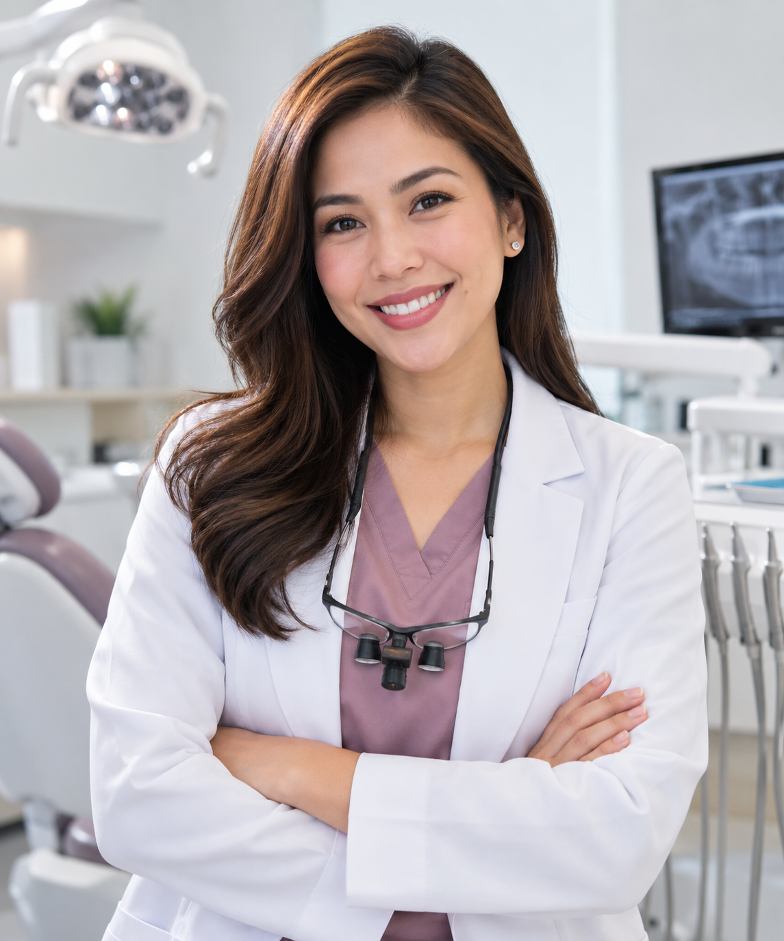 Portrait of Dr. Isabel Navarro, dentist at Oravelle Dental