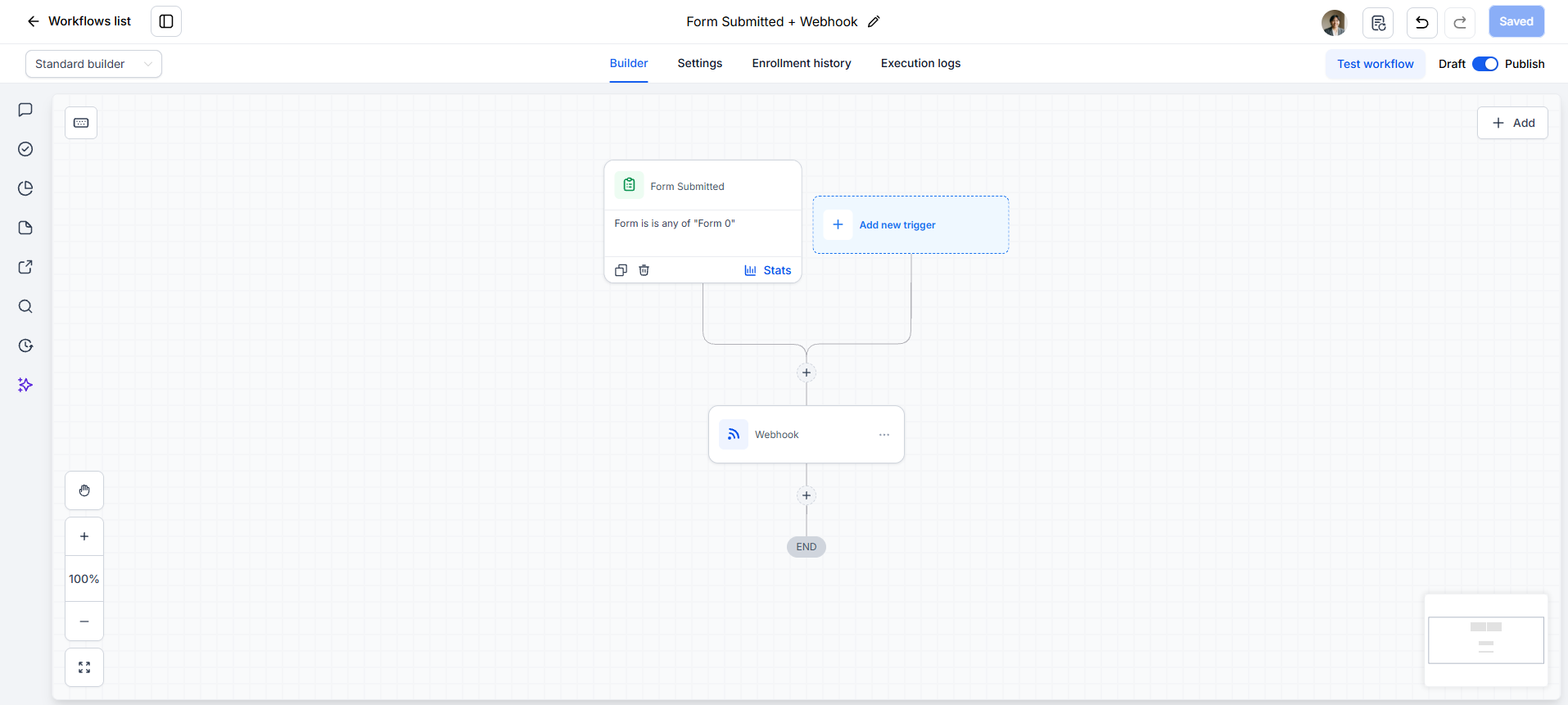 Sub-account A webhook