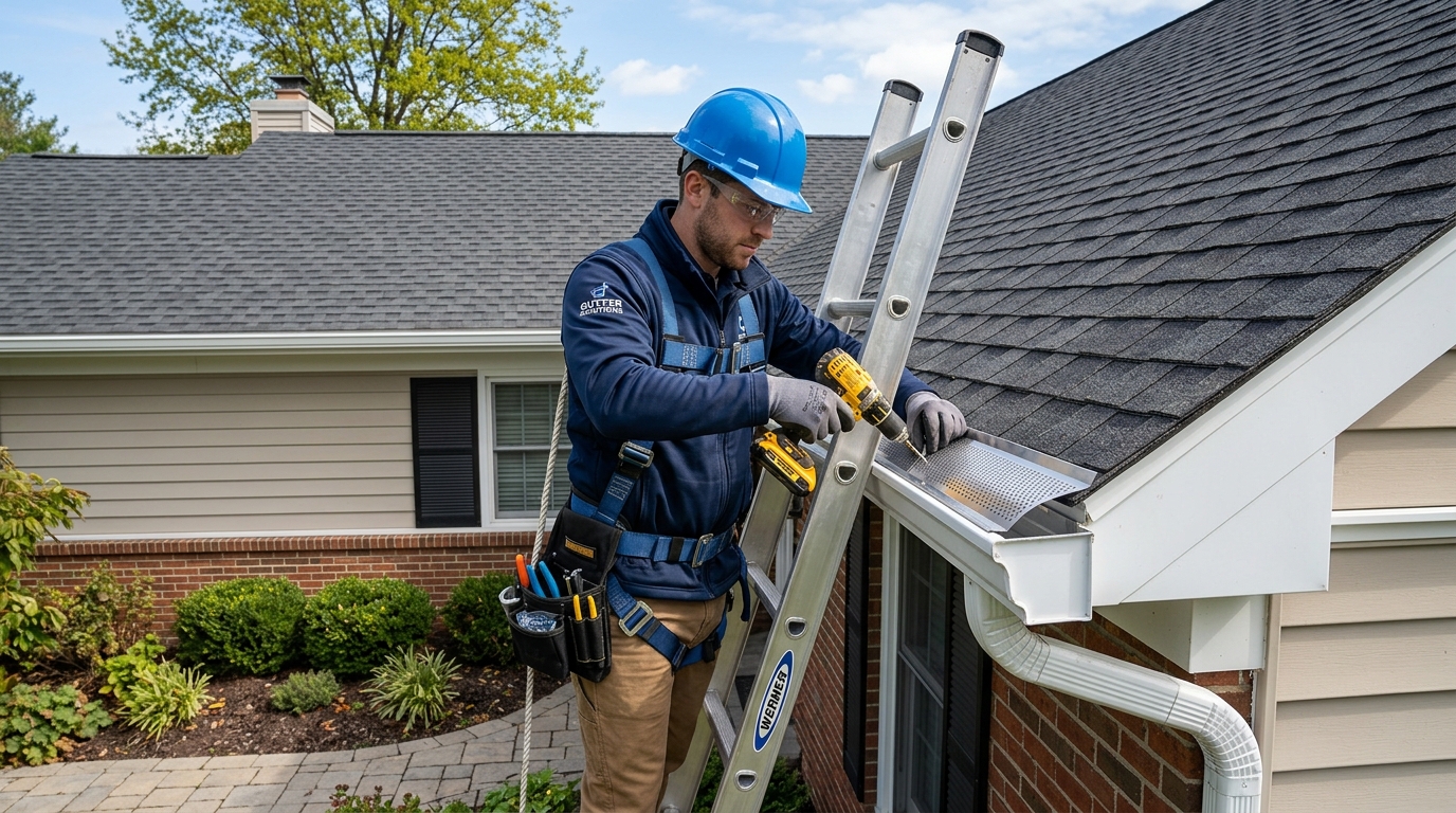 Gutter guard installation Dallas TX