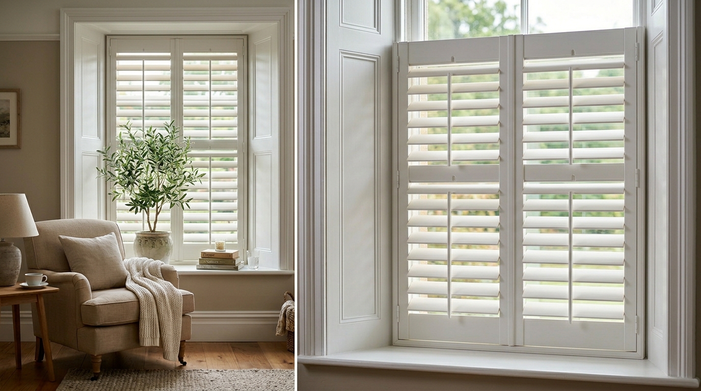 Plantation shutters installation Dallas Texas custom fit