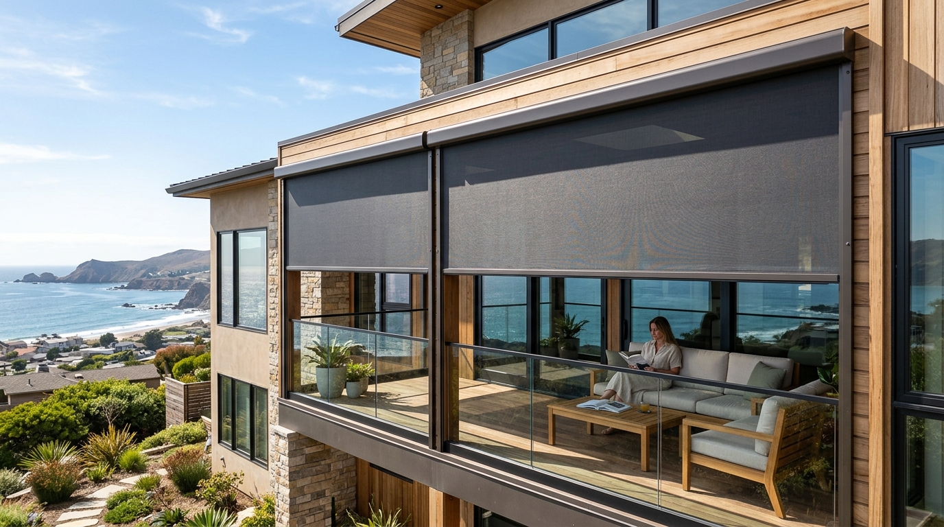 Exterior shades patio Dallas Texas outdoor living