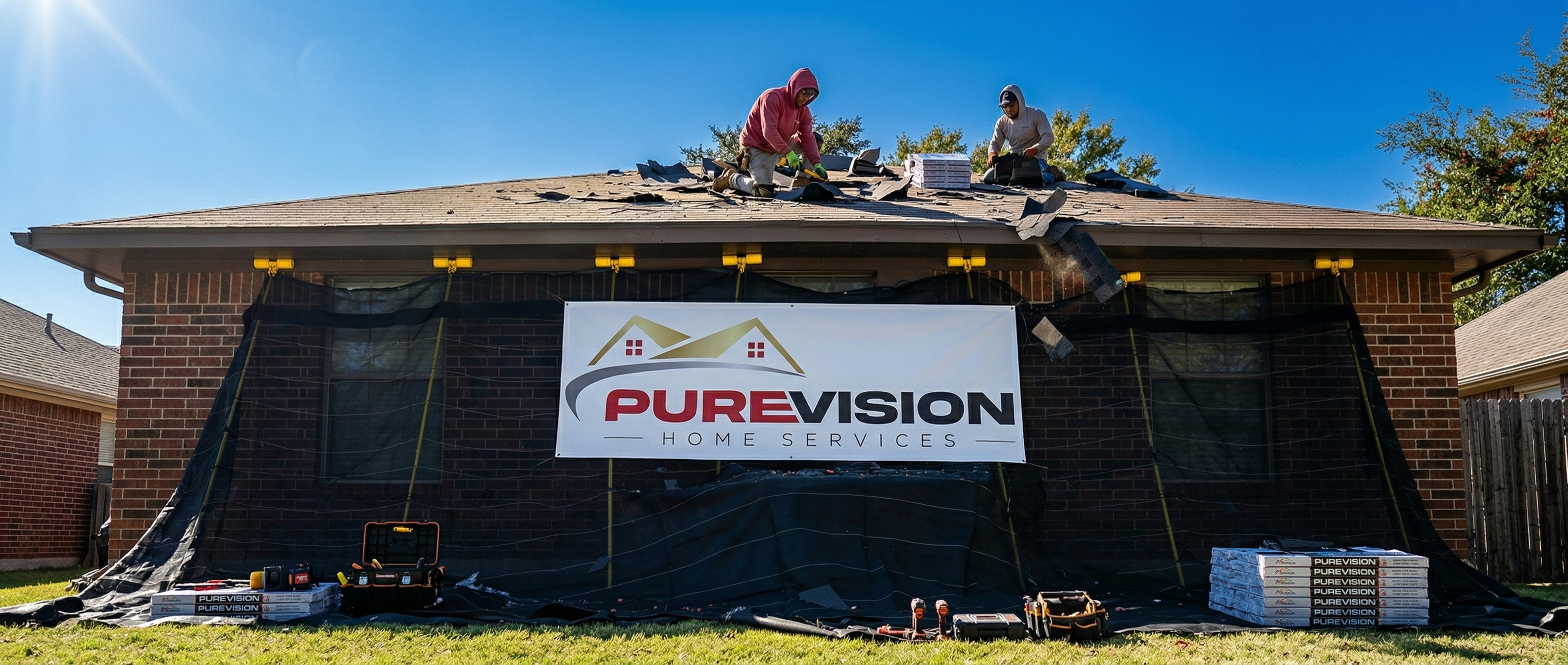 Premium roofing project in Dallas
