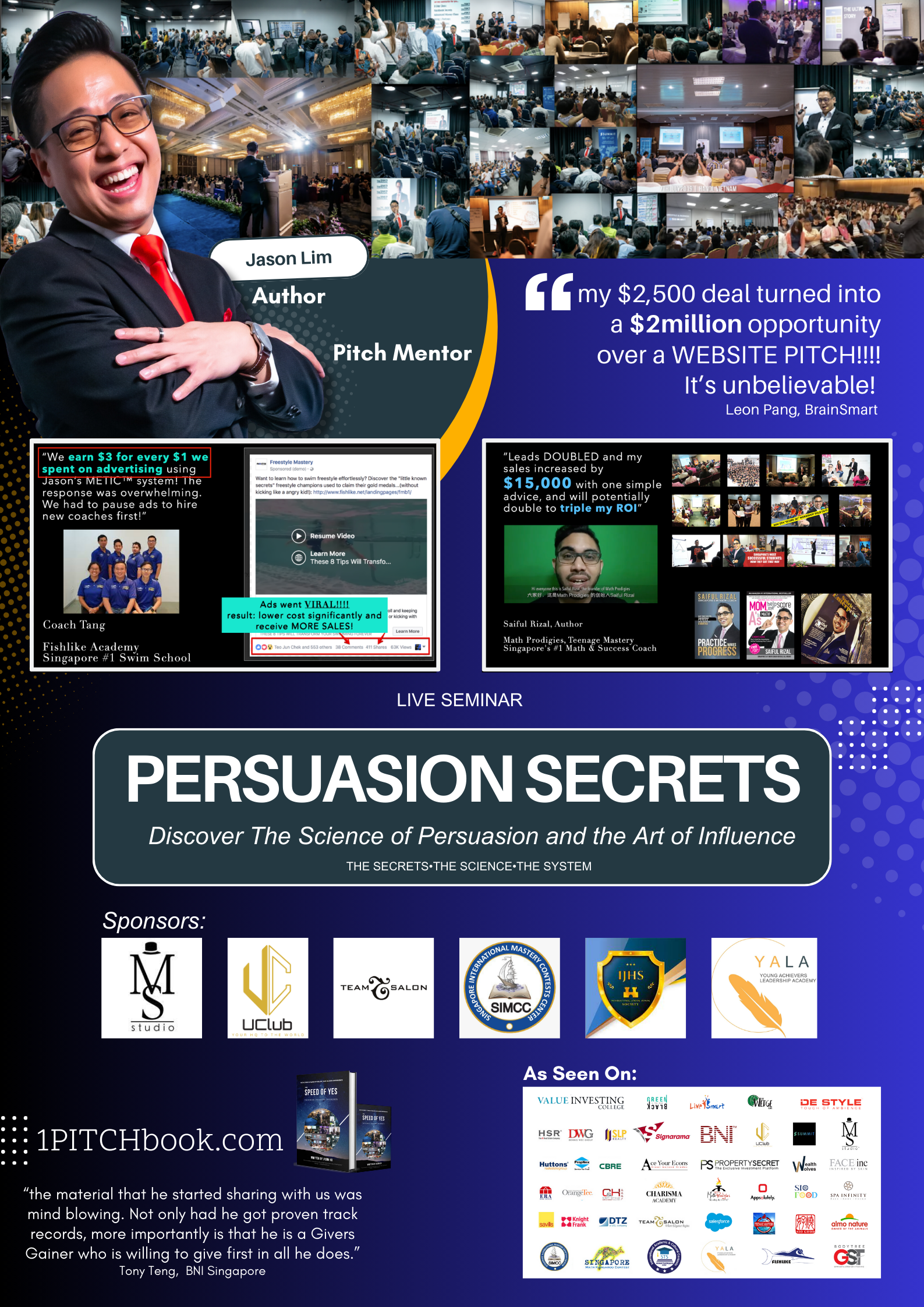 Jason Lim — founder, sales coach, and teacher