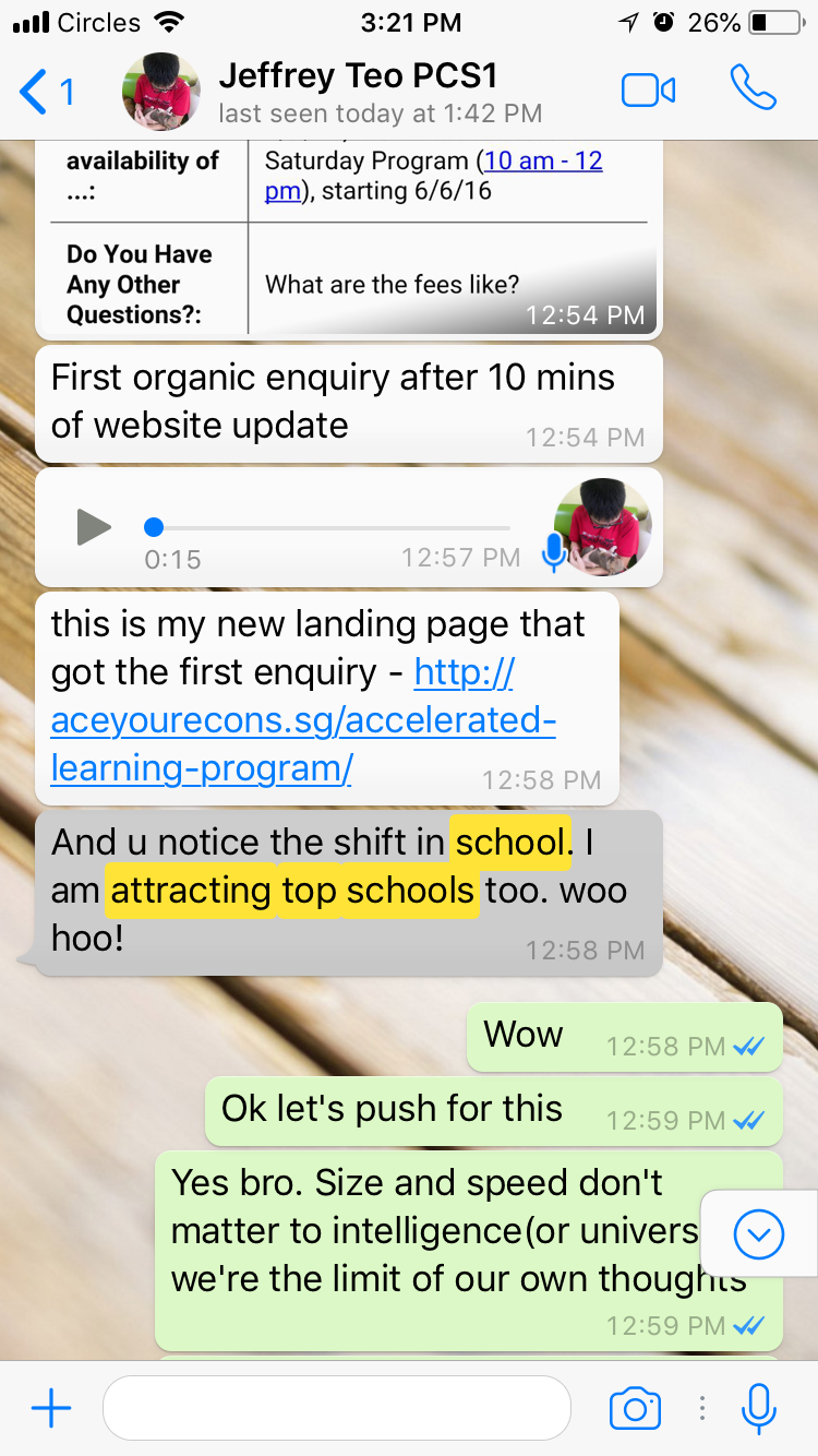 WhatsApp screenshot proof 13