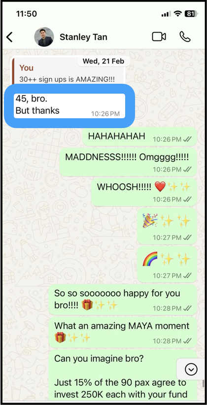 WhatsApp screenshot proof 15