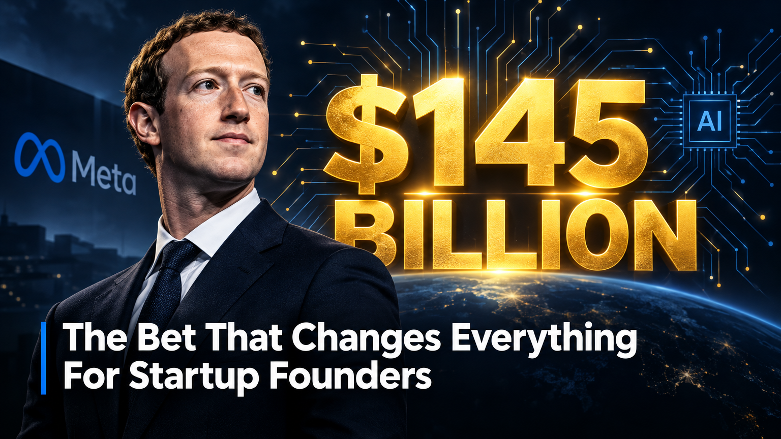 Mark Zuckerberg at Meta Connect 2026 with $274 billion AI bet — the trust lesson every founder must learn