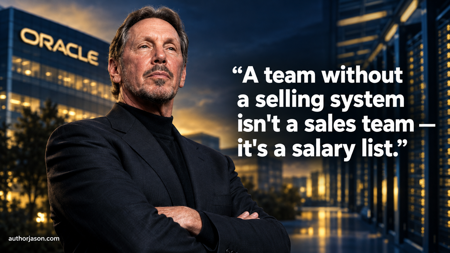 Billionaire Larry Ellison header image