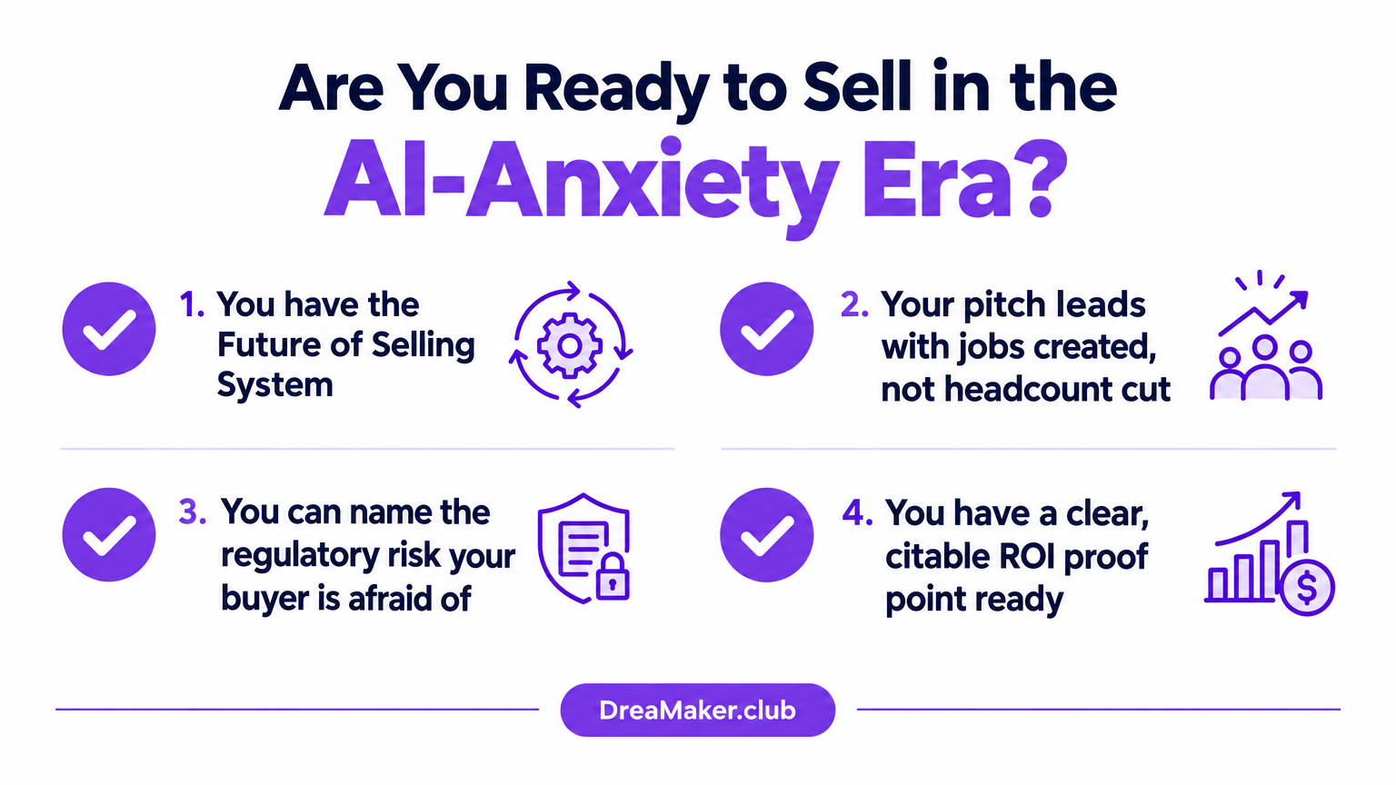 Are You Ready to Sell in the AI-Anxiety Era? Conditions checklist for startup founders
