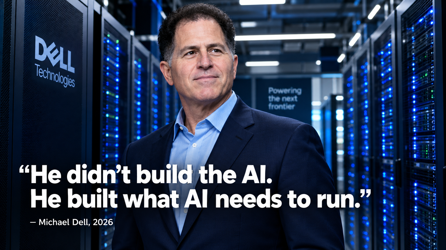 Billionaire Michael Dell surpassed Jensen Huang as AI era biggest winner