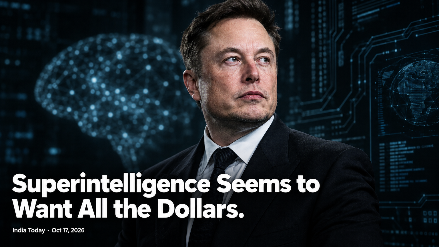 Billionaire Elon Musk — the man who said superintelligence wants all the dollars — the budget capture lesson every startup founder needs right now