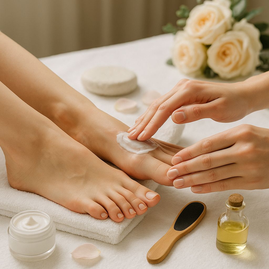 Manicure and pedicure