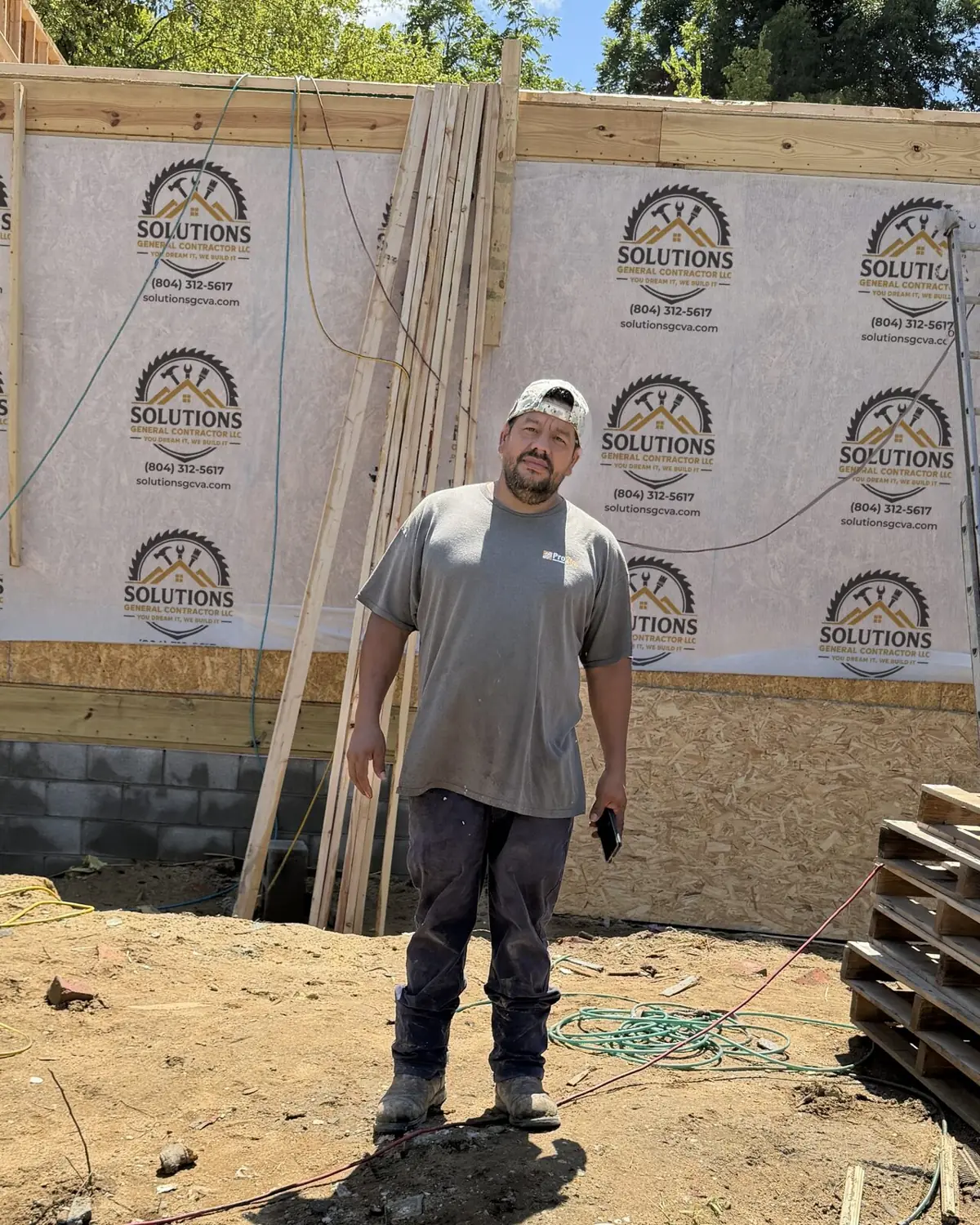 Sigfredo, lead builder, Solutions General Contractor