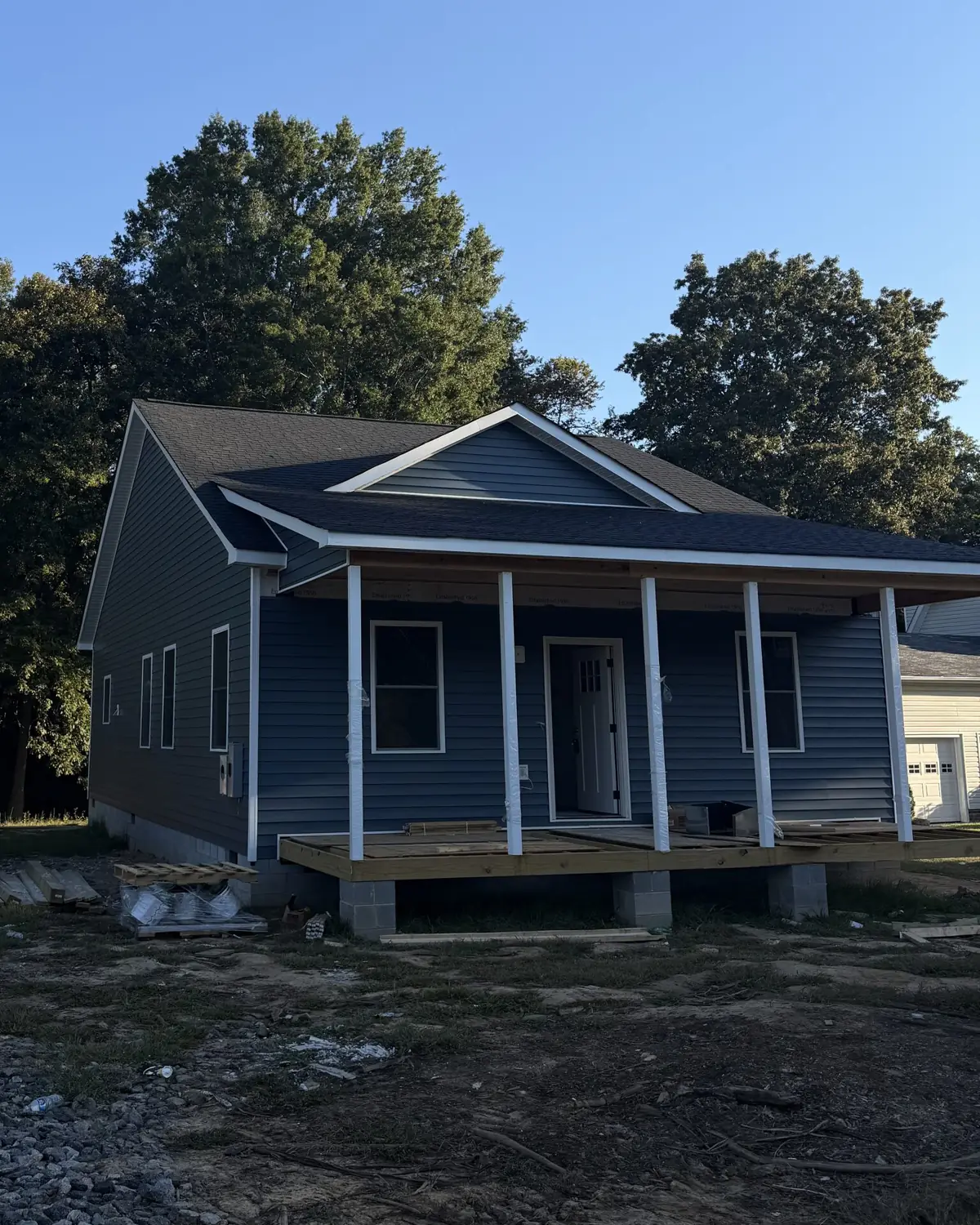 New construction, Richmond, VA: new home with covered front porch