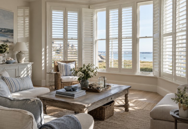 coastal homes with plantation shutters