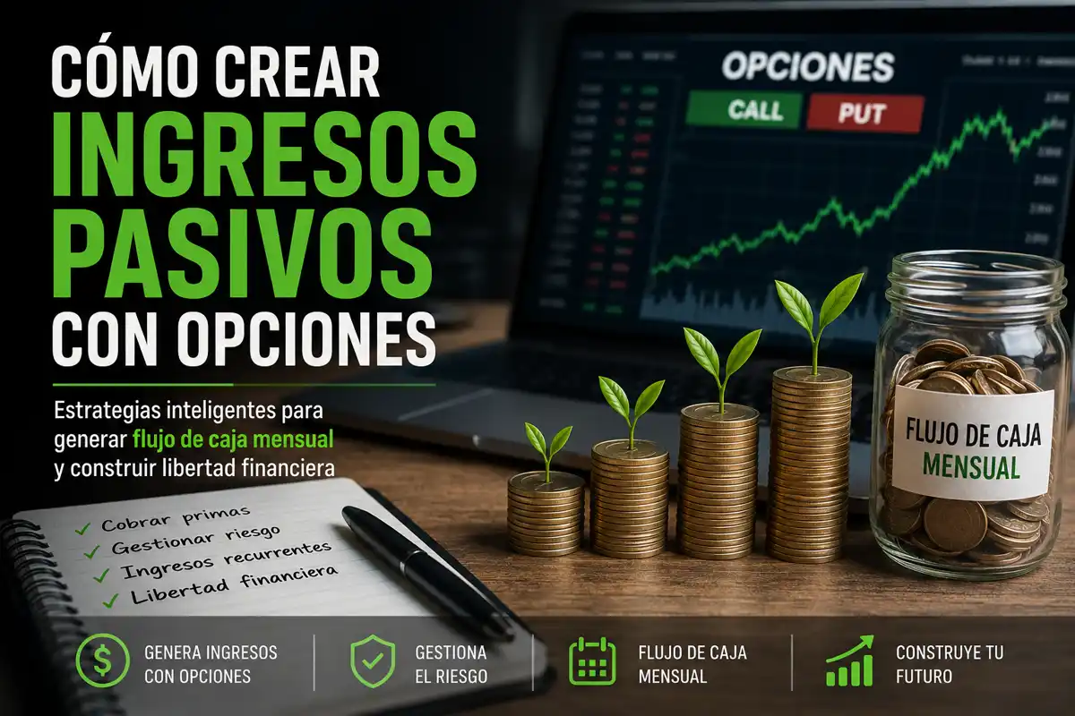Cómo crear ingresos pasivos con opciones