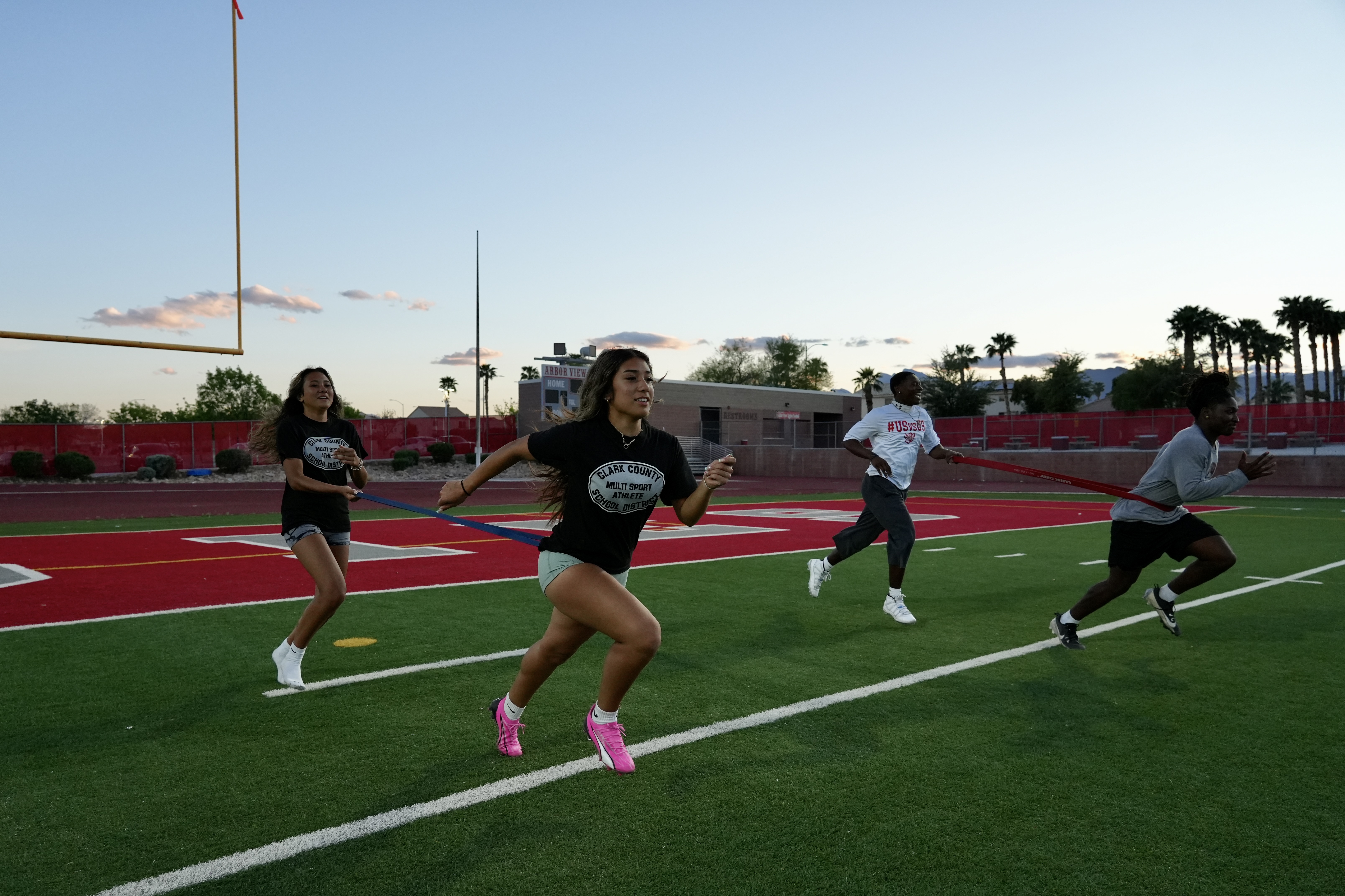 Athletes training together at Phase 1 Northwest