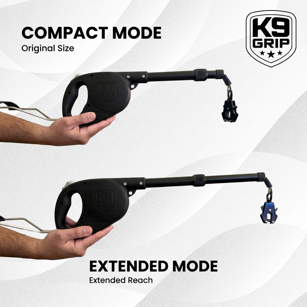 K9 Grip telescoping pole system
