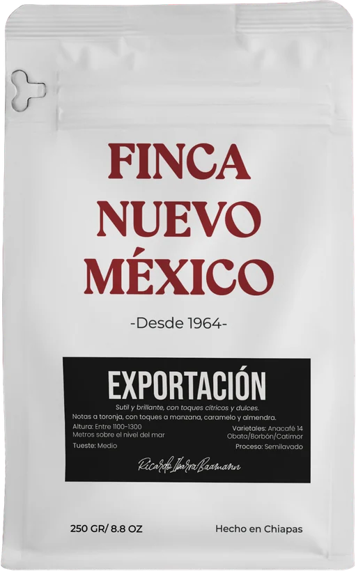 Bolsa de 250 g de Café Exportación Finca Nuevo México