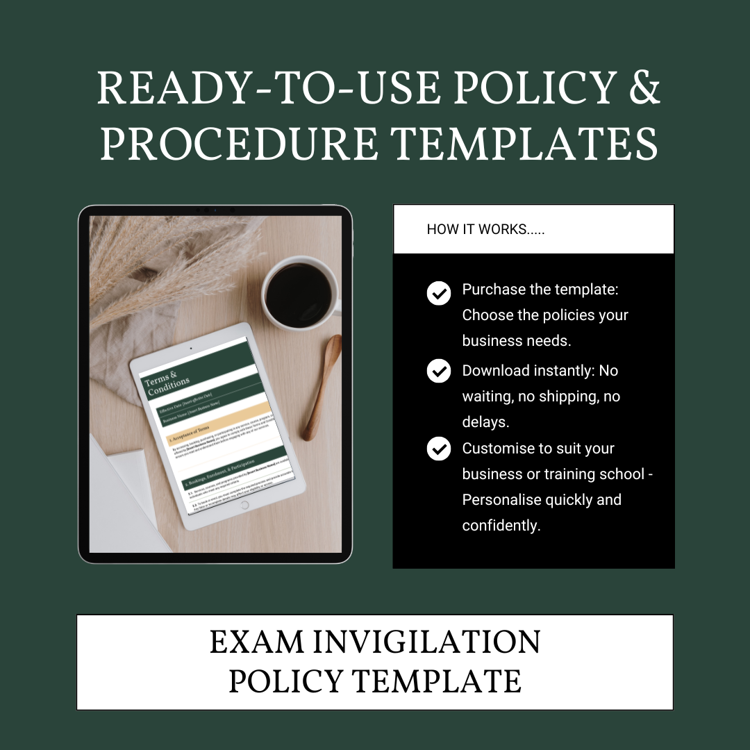 Exam Invigilation Policy