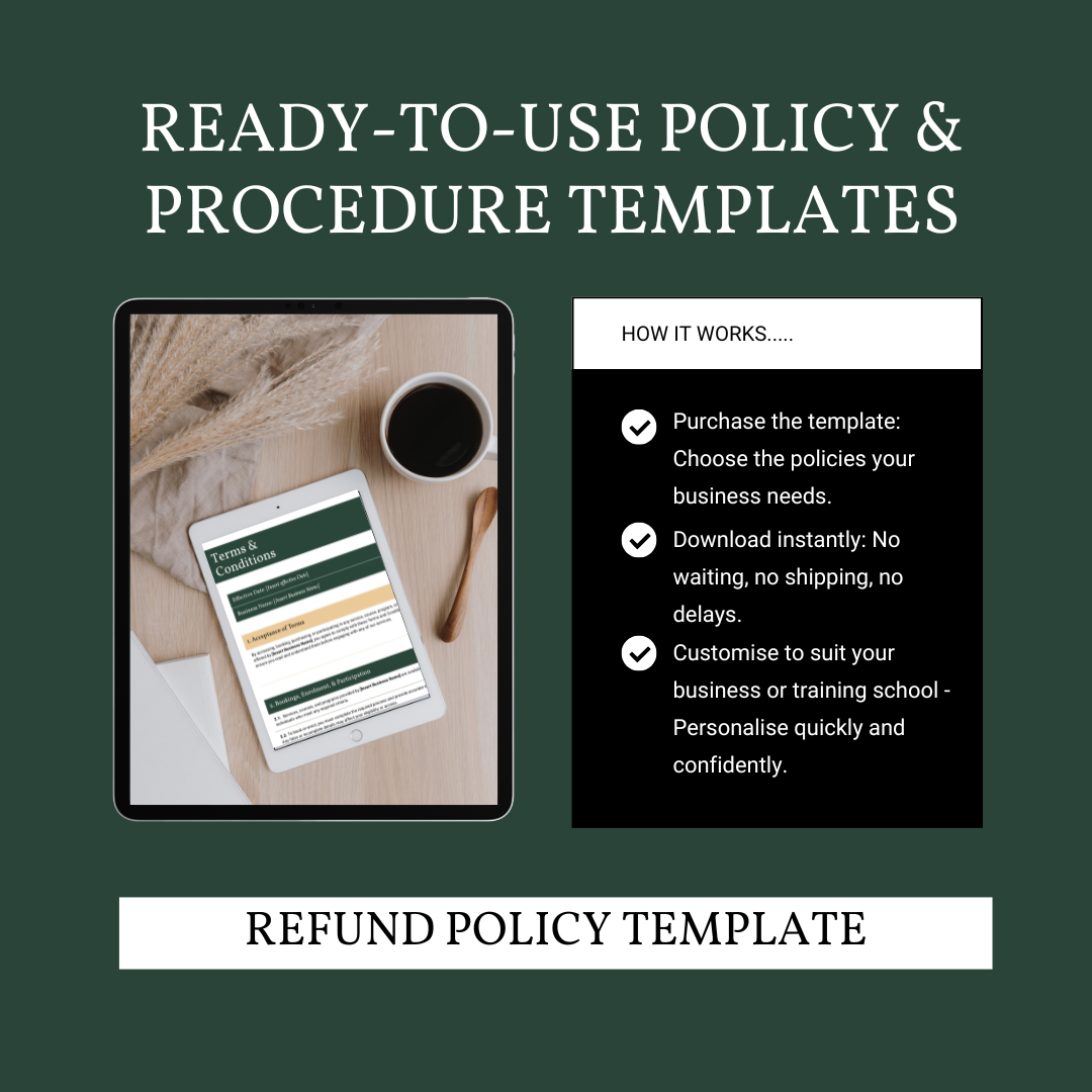 Refund Policy Template