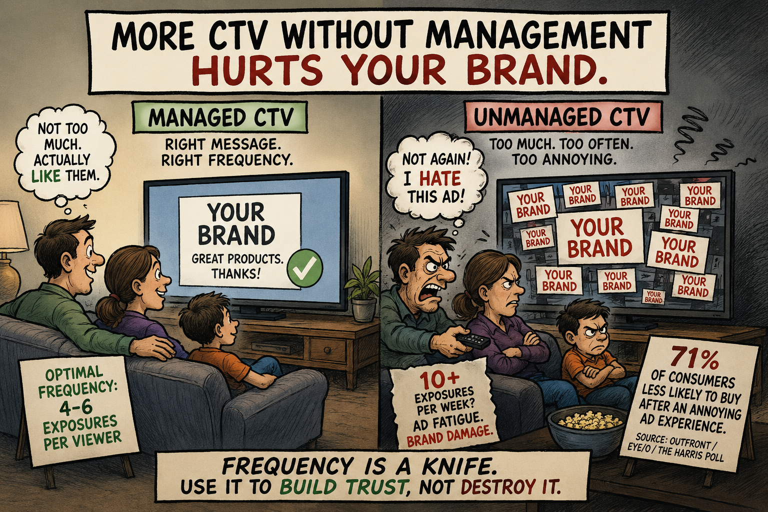 The Impression That Hurts You — Why More CTV Without Management Is Worse Than No CTV at All