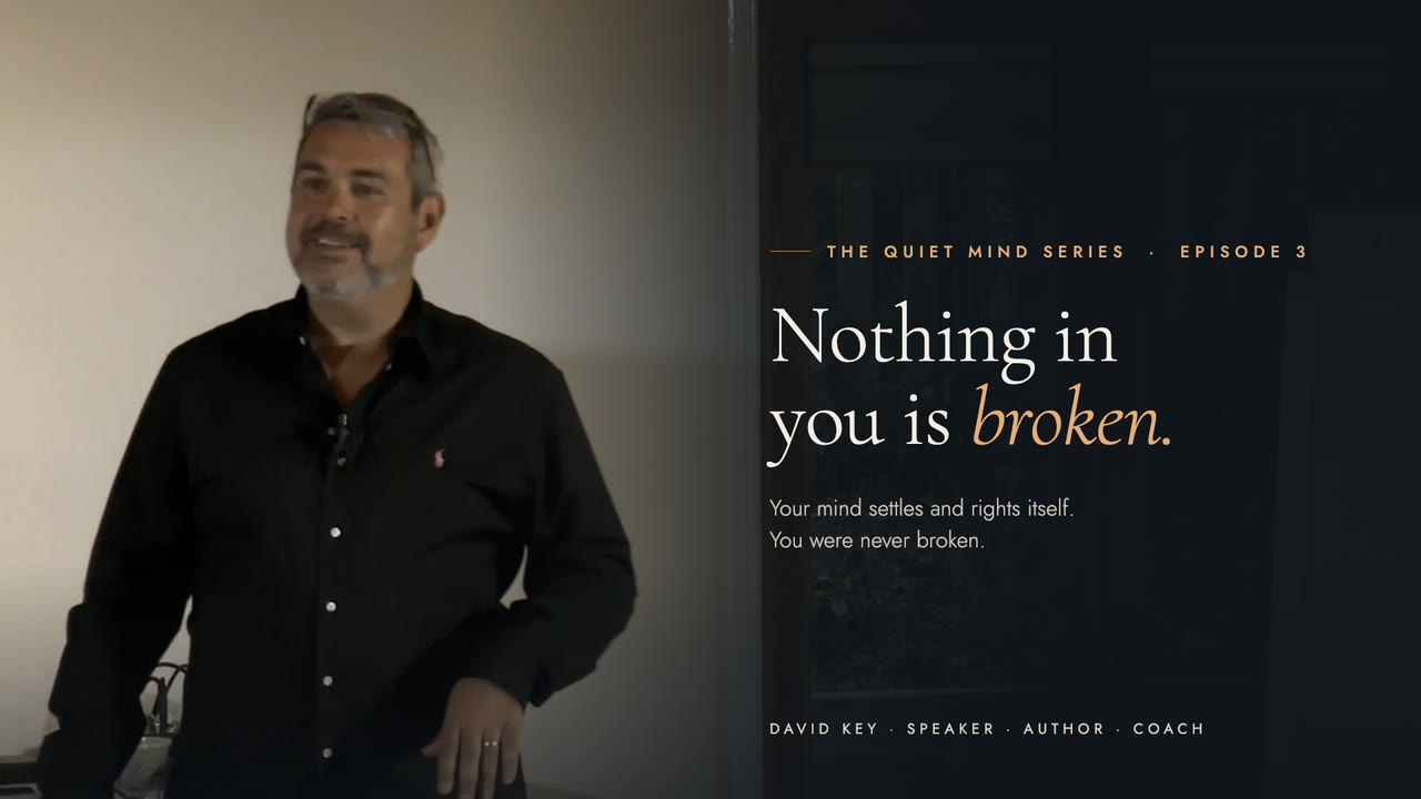 Episode 3: Nothing in you is broken