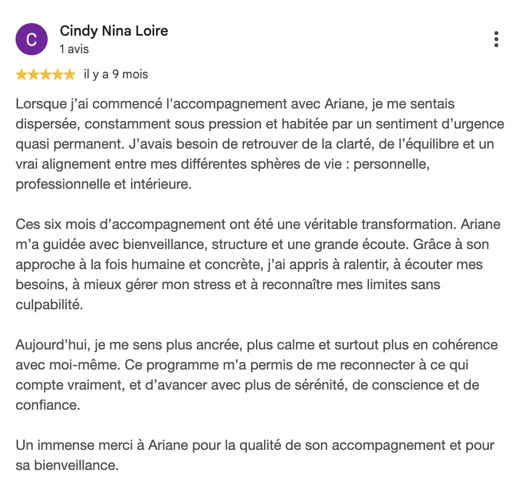 Avis Google de Aboukaria Mohamed