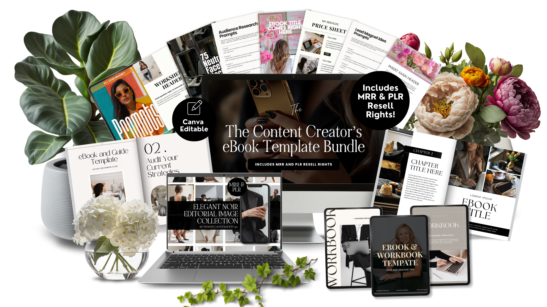 The Content Creator's Ebook Template Bundle