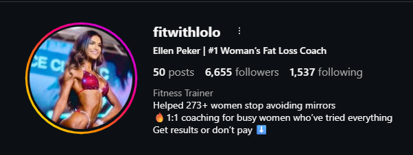 @fitwithlolo on Instagram — Ellen Peker | #1 Woman's Fat Loss Coach