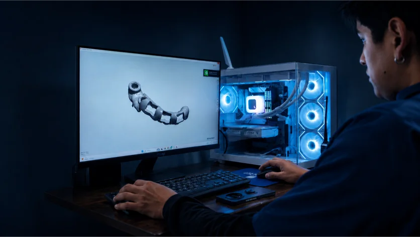 Software CAD/CAM exocad para diseño dental digital