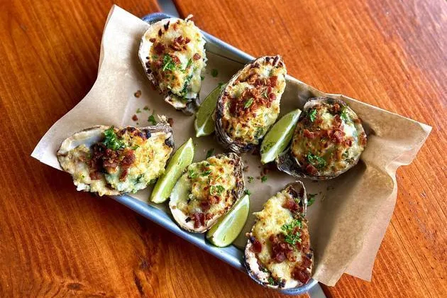 Bacon Rockefeller Oyster