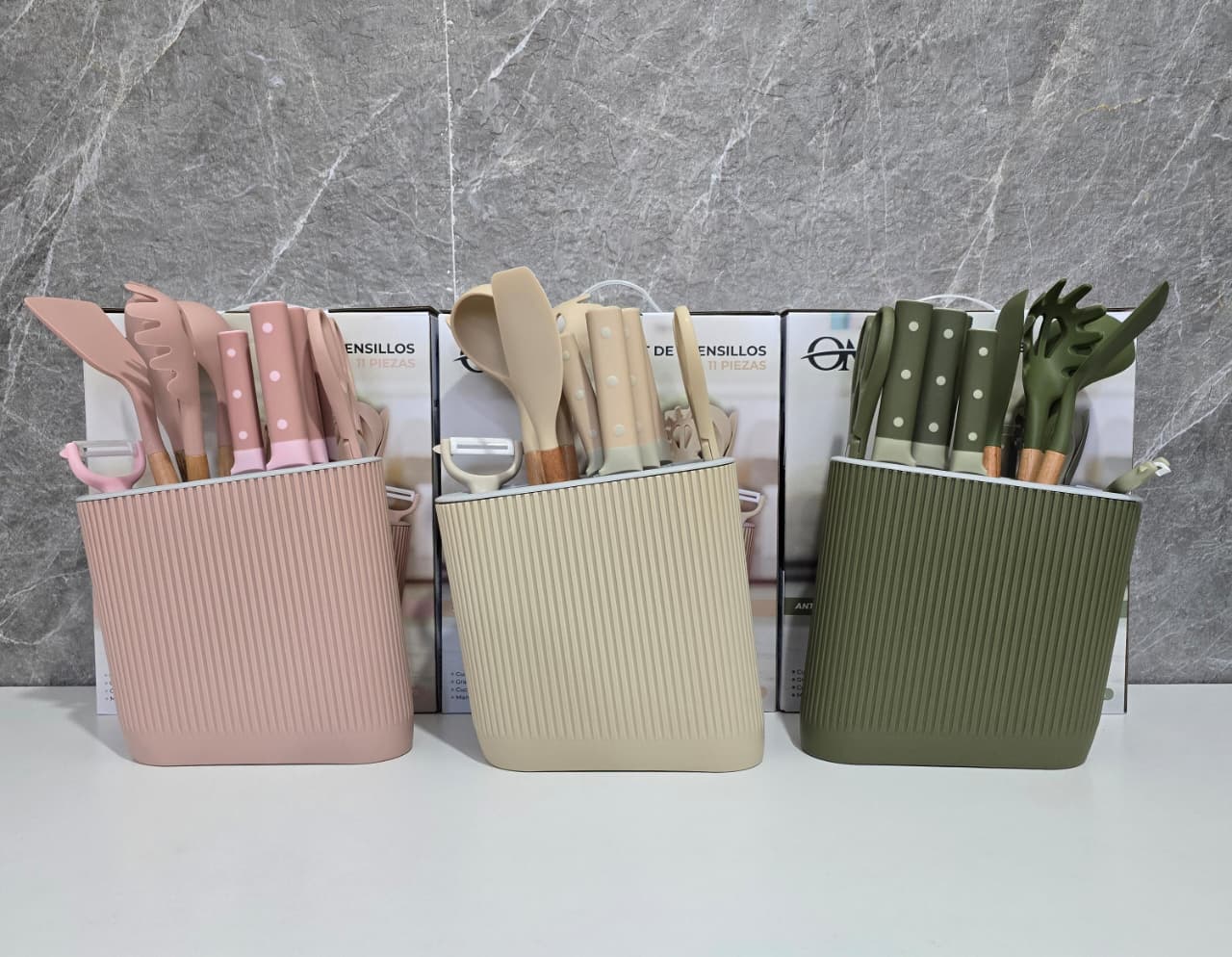SET DE UTENSILLOS OM DE 11PCS