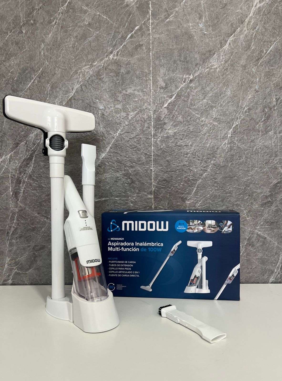 ASPIRADORA INALAMBRICA MIDOW MDWAM21 100W