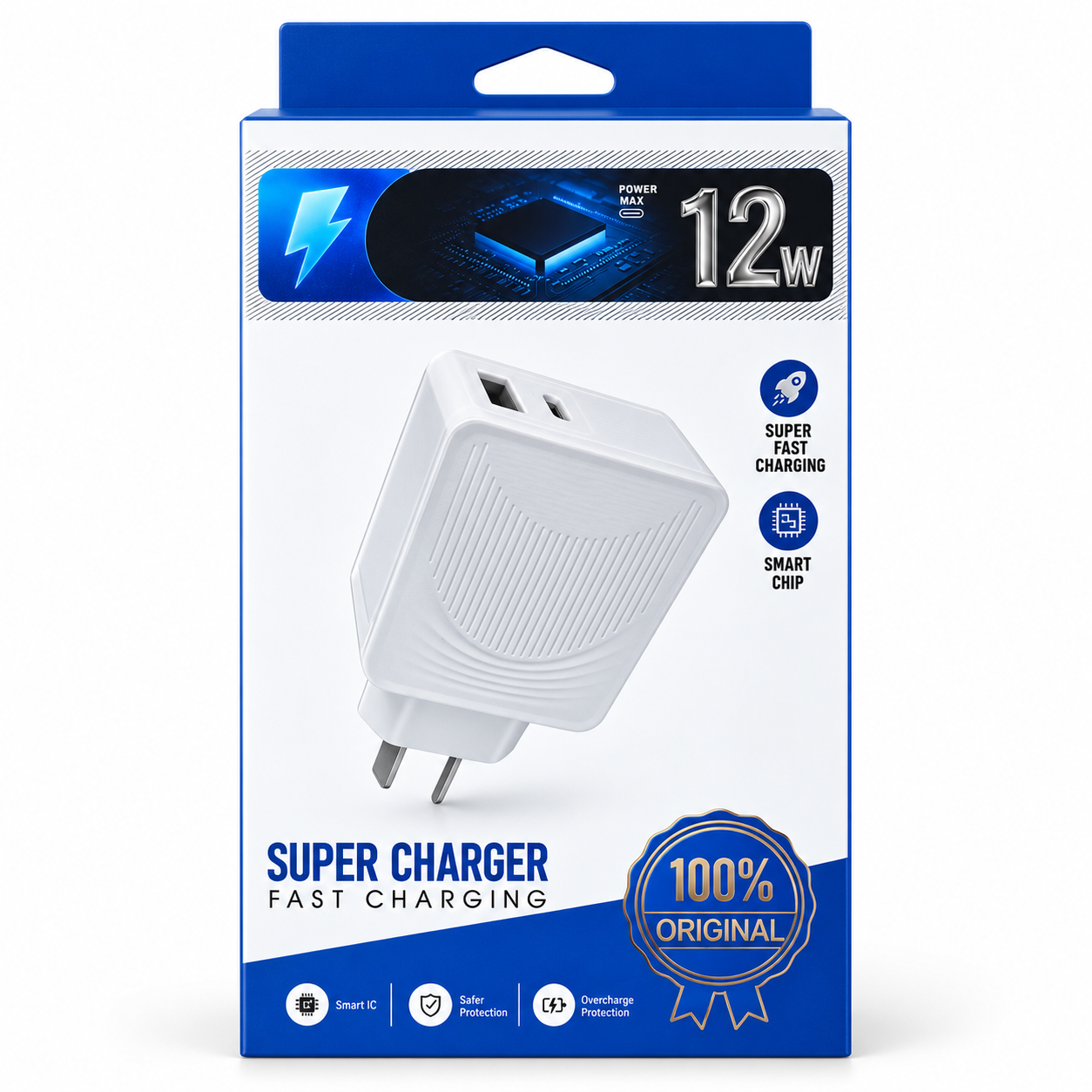 CARGADOR 12W FAST CHARGER