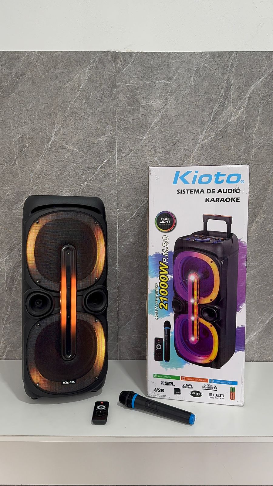 PARLANTE KIOTO TW1500 2x10