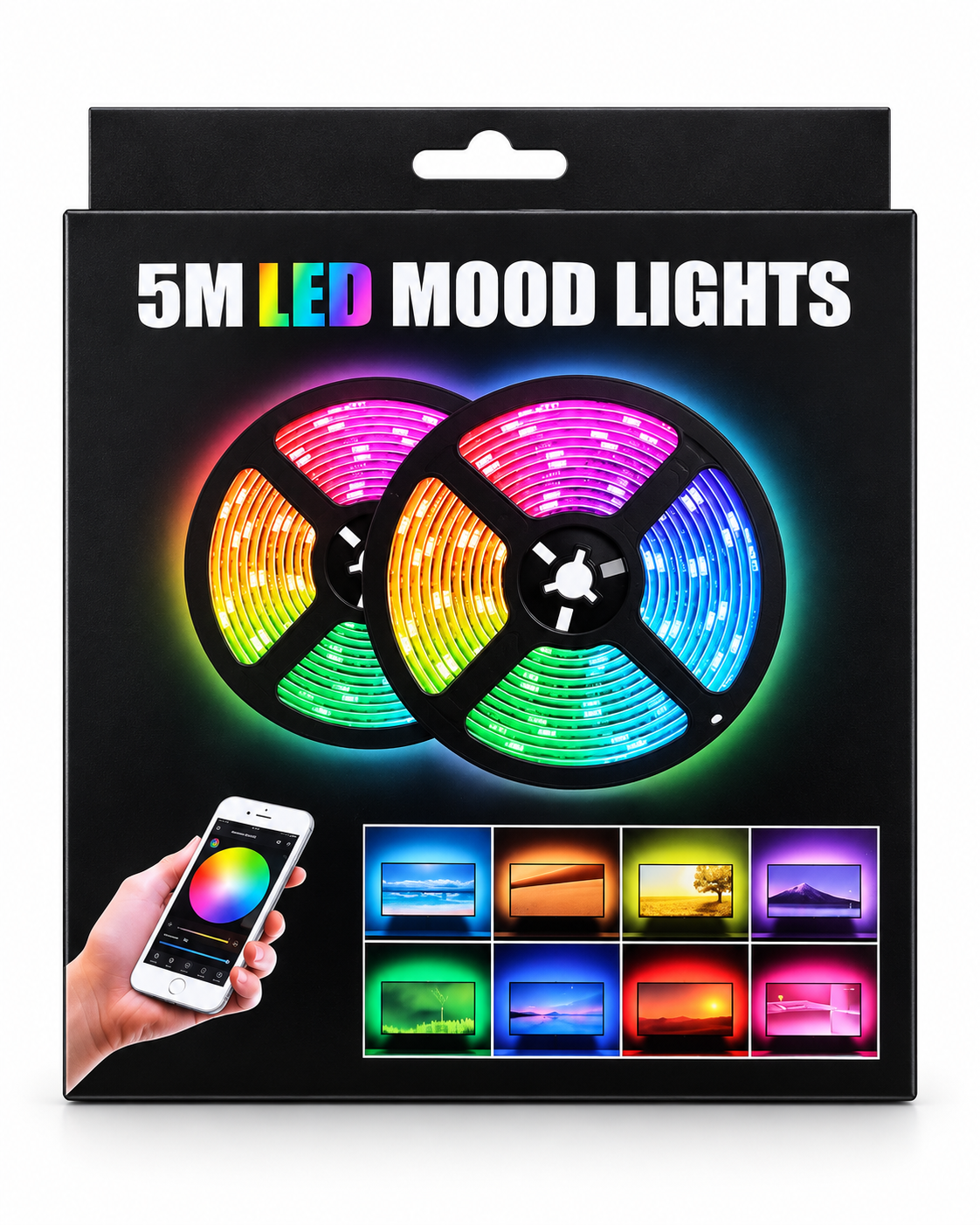 TIRA LED 5MTS MOOD LIGHTS 5050SMD