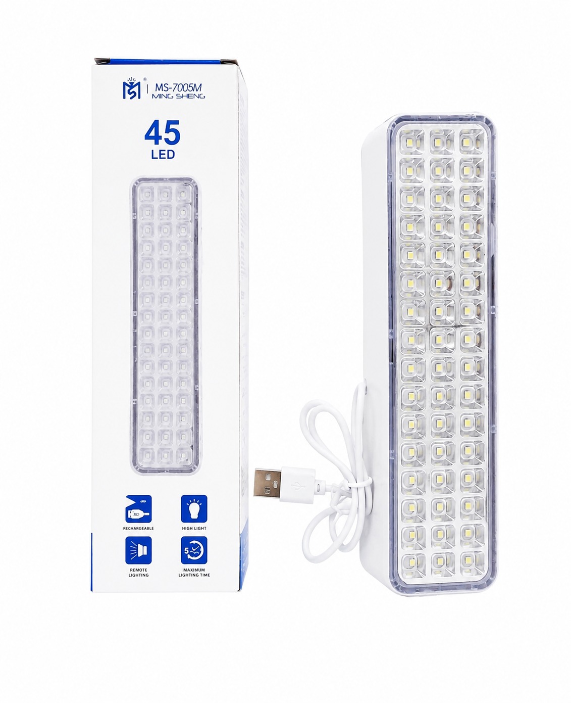 LUZ DE EMERGENCIA 45 LED MS-7005M
