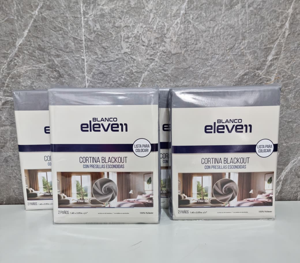 CORTINA BLACKOUT BLANCO ELEVEN