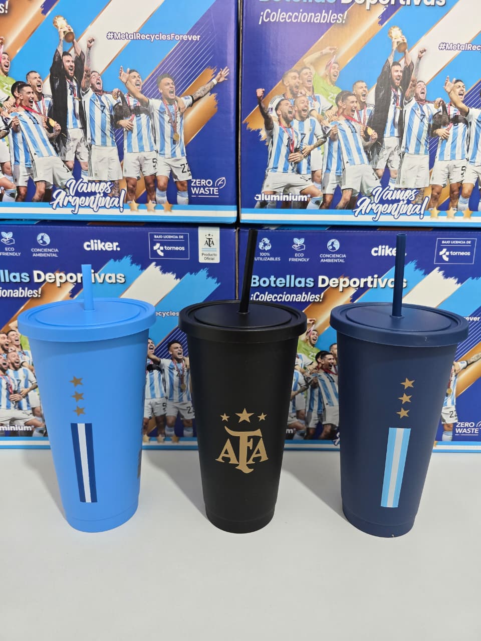 VASO CON TAPA Y SORBETE AFA 750ML 6930