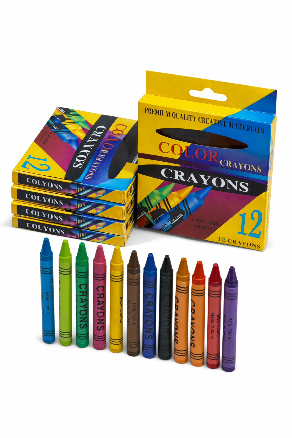 CRAYONES X12 COLORES S-2688A