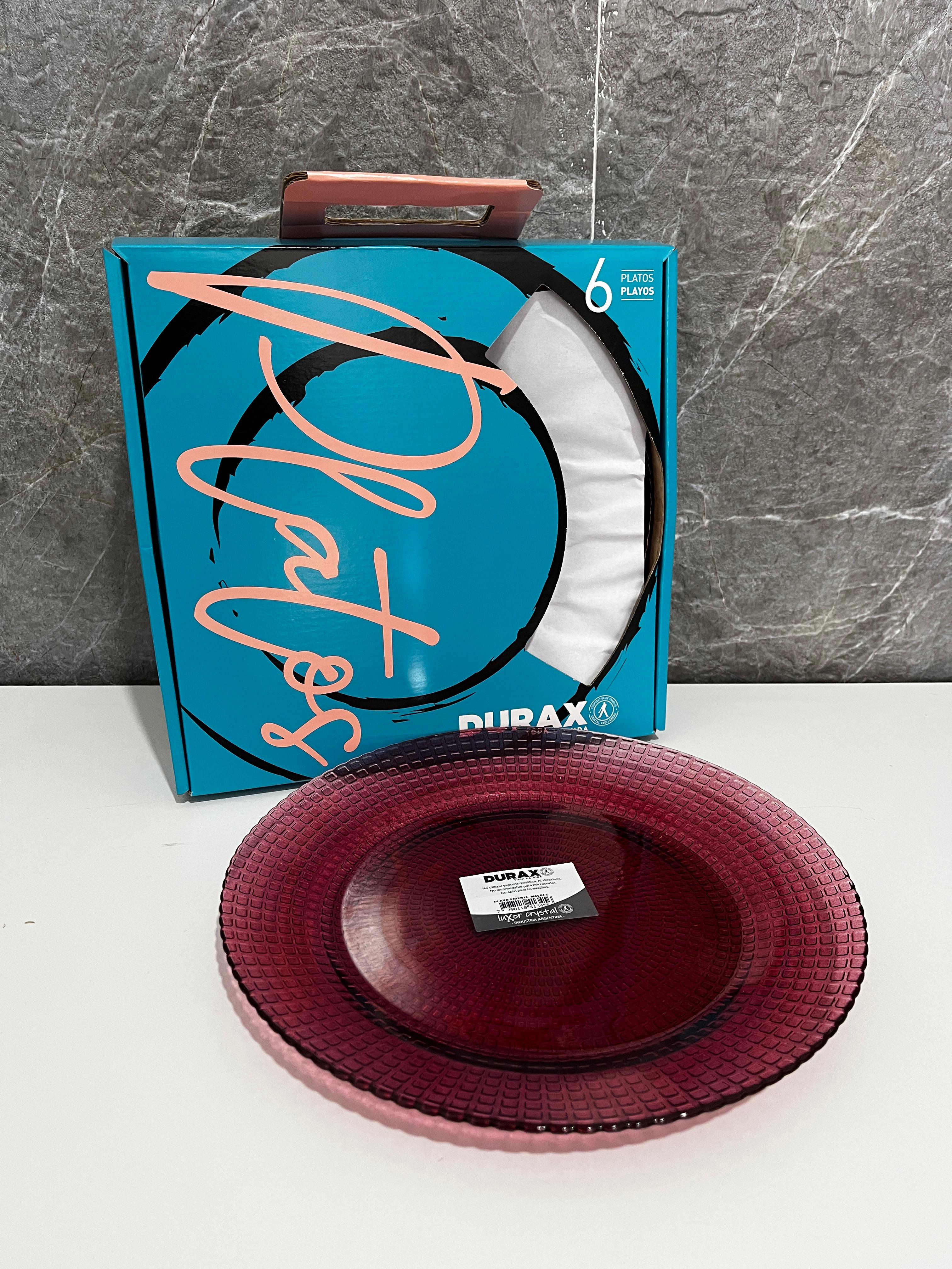 SIX PACK DURAX PLATO PLAYO FIRENZE MALBEC