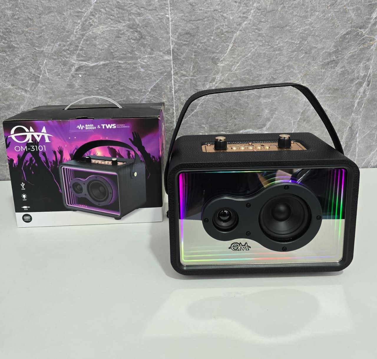 PARLANTE PORTATIL 3.5' OM-3101