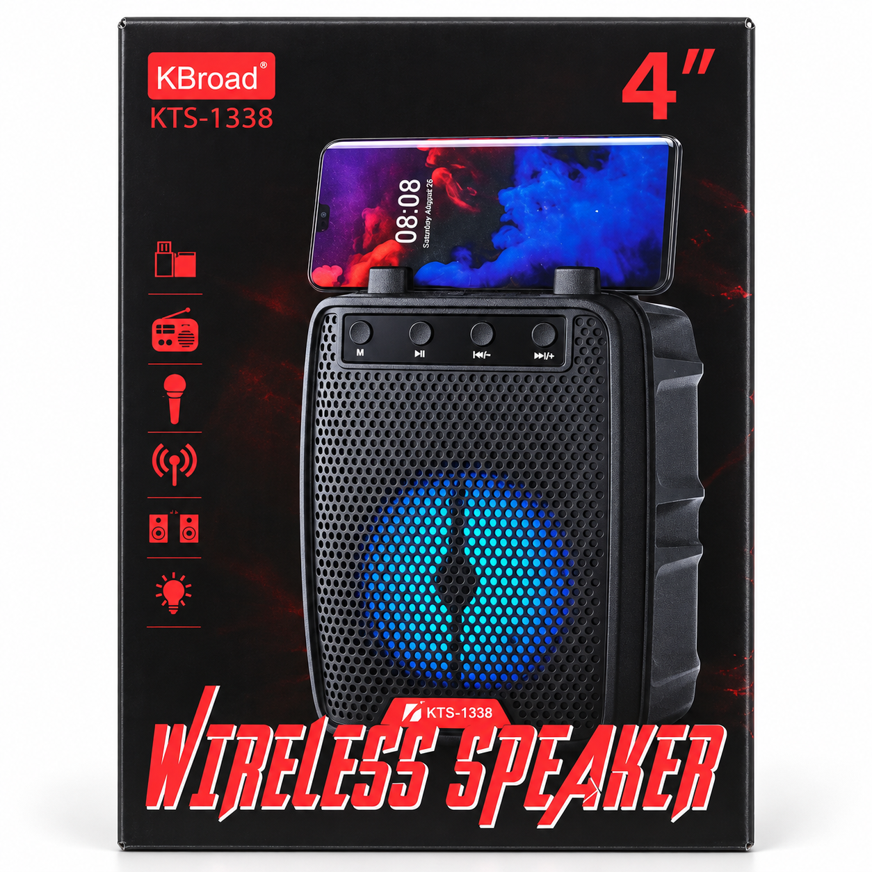 PARLANTE KTS-1338 4"