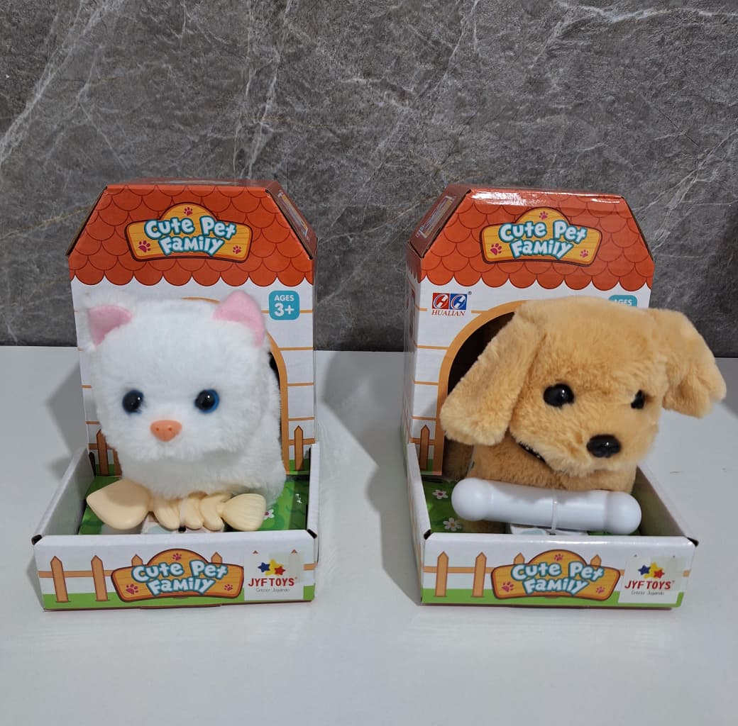 PERRO-GATITO INTERACTIVOS JYF TOYS (POR SEPARADO)
