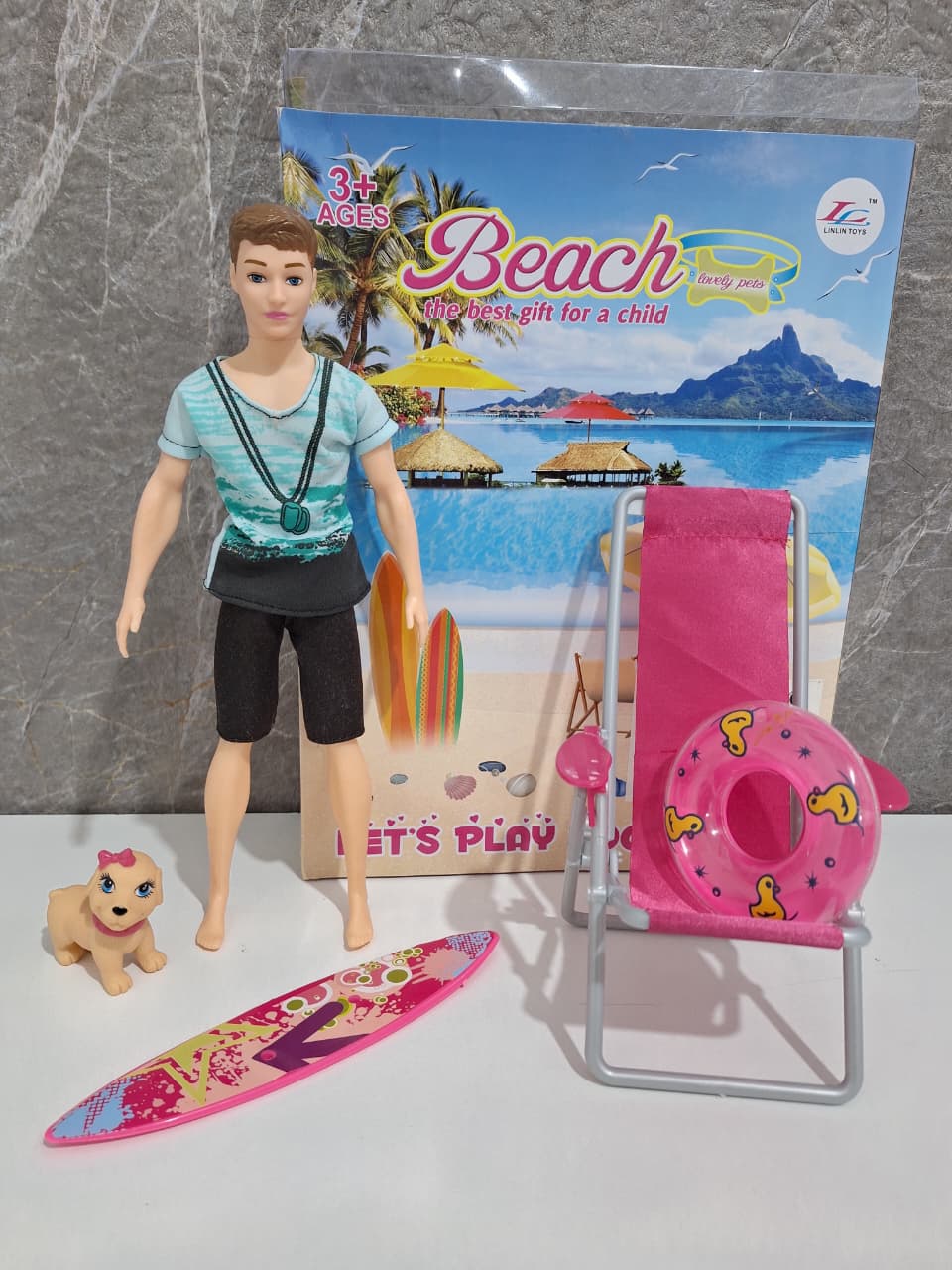 MUÑECO C/ ACCESORIOS MKM5286 JYF TOYS