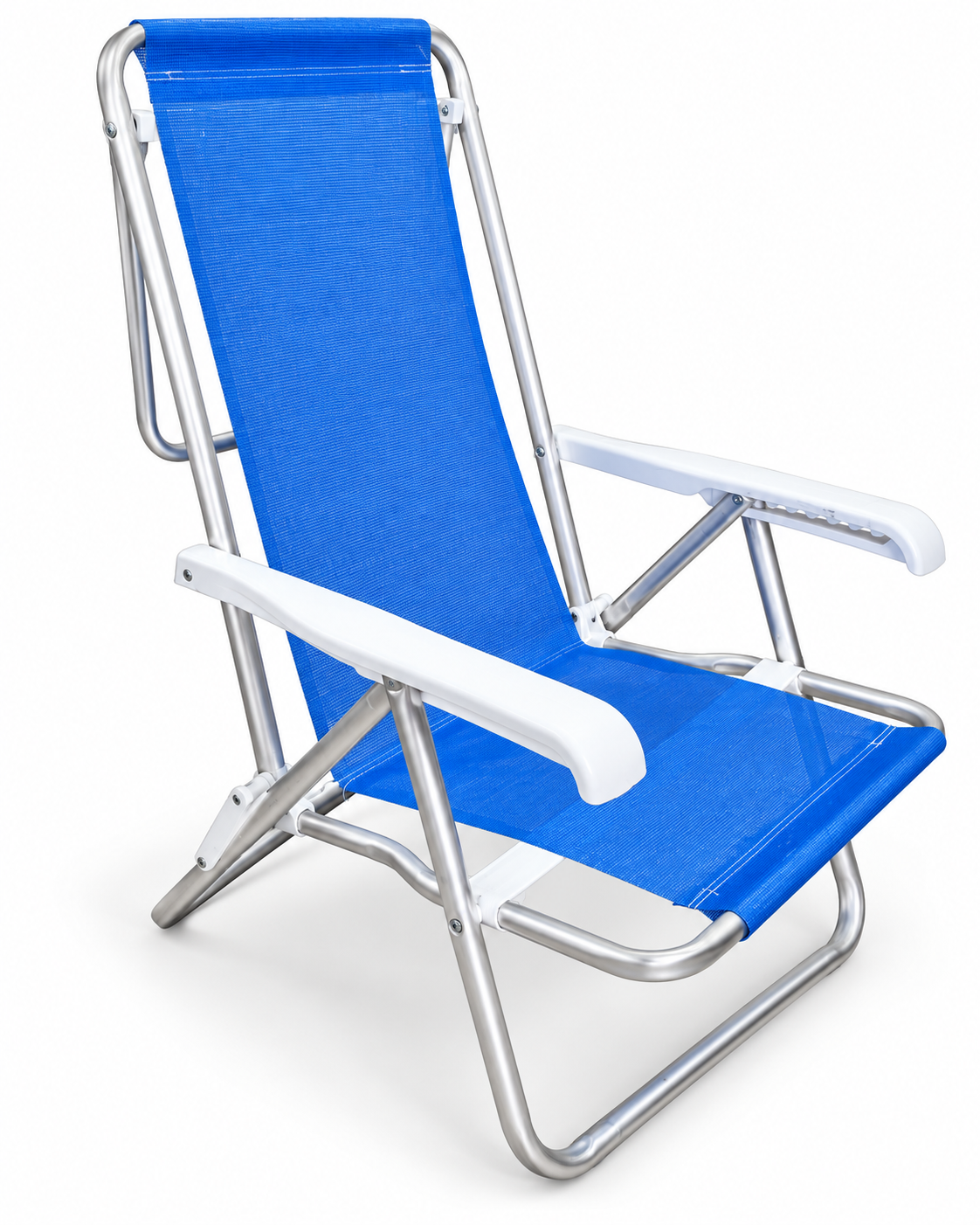 SILLA ALUMINIO SANNET 8PS AZUL X6
