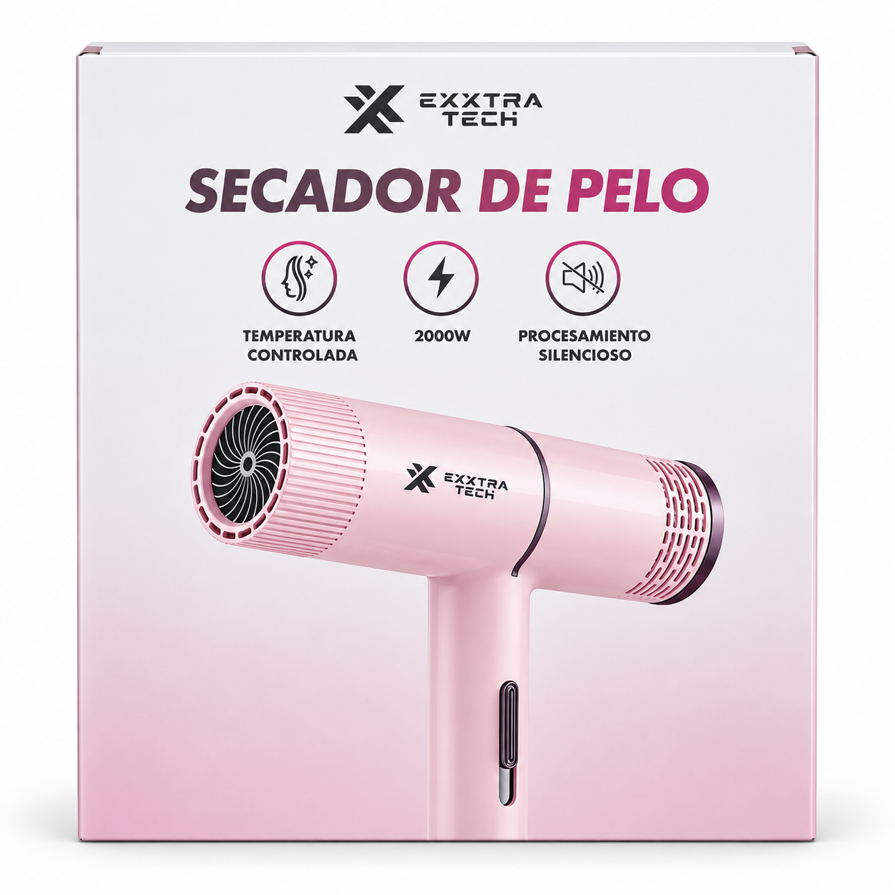 SECADOR DE PELO EXXTRA TECH 2000W